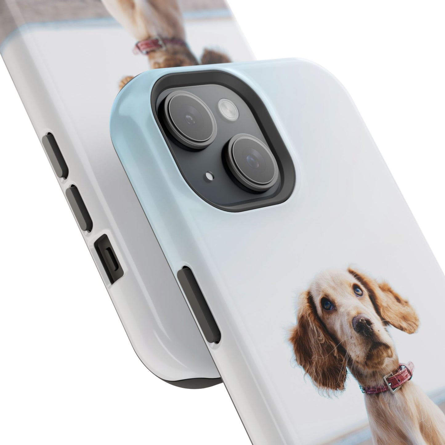 Impact-Resistant cute dog case