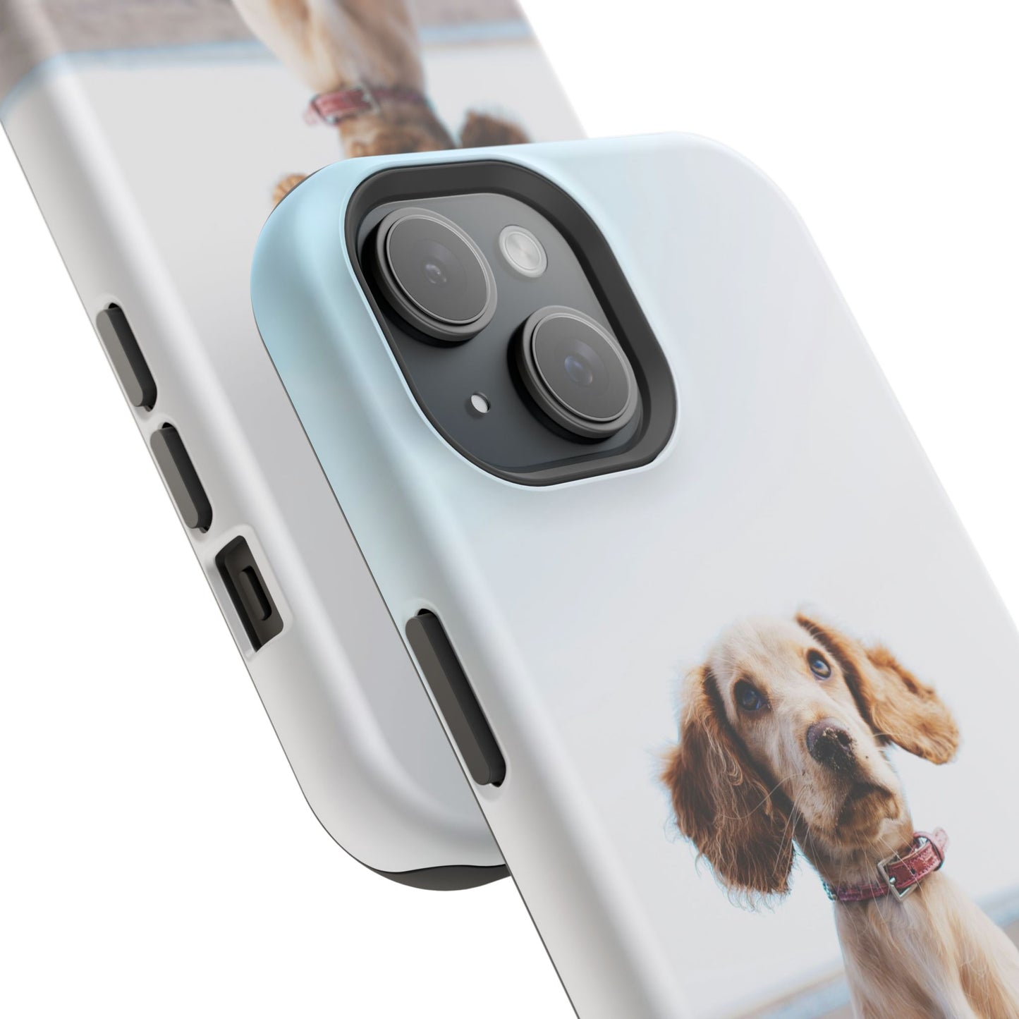 Impact-Resistant cute dog case