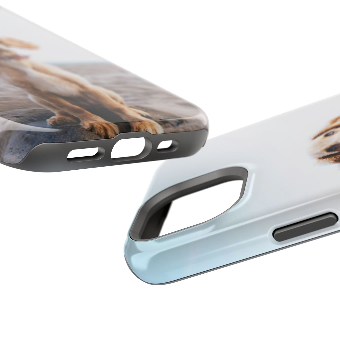 Impact-Resistant cute dog case