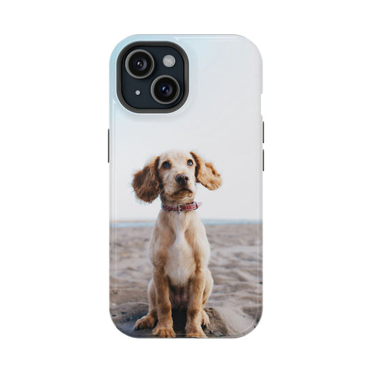 Impact-Resistant cute dog case