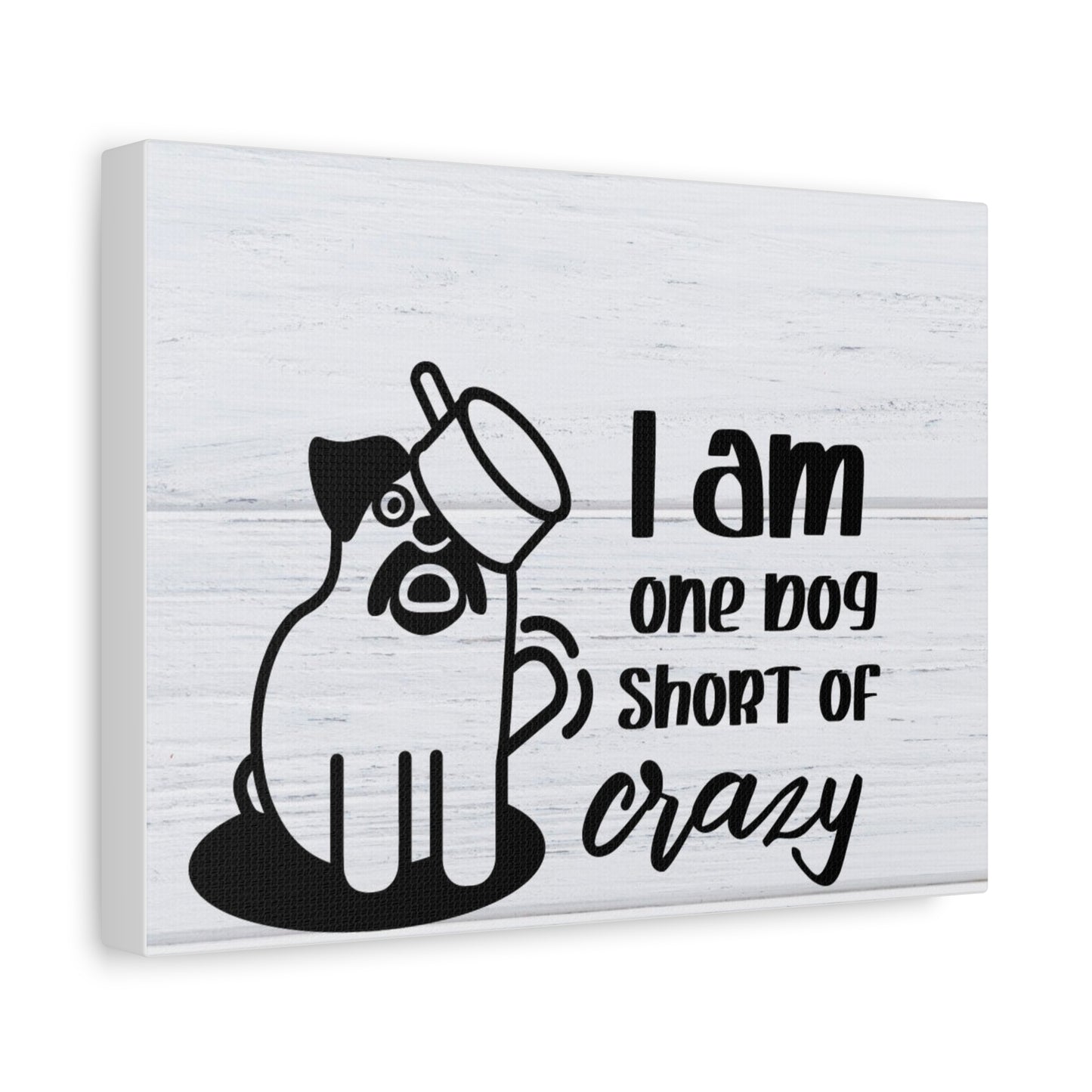 im one dog short of crazy