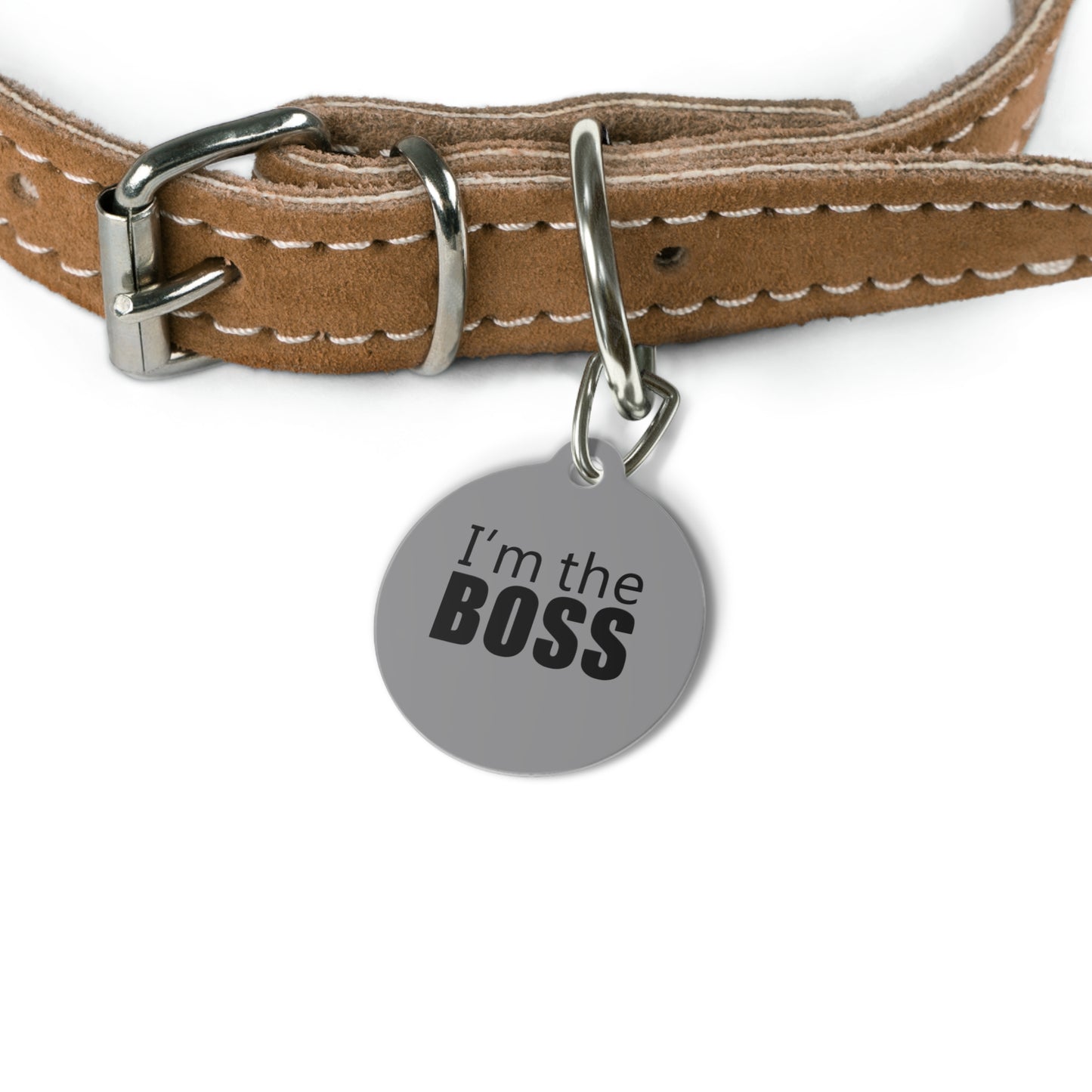 dog tag im the boss