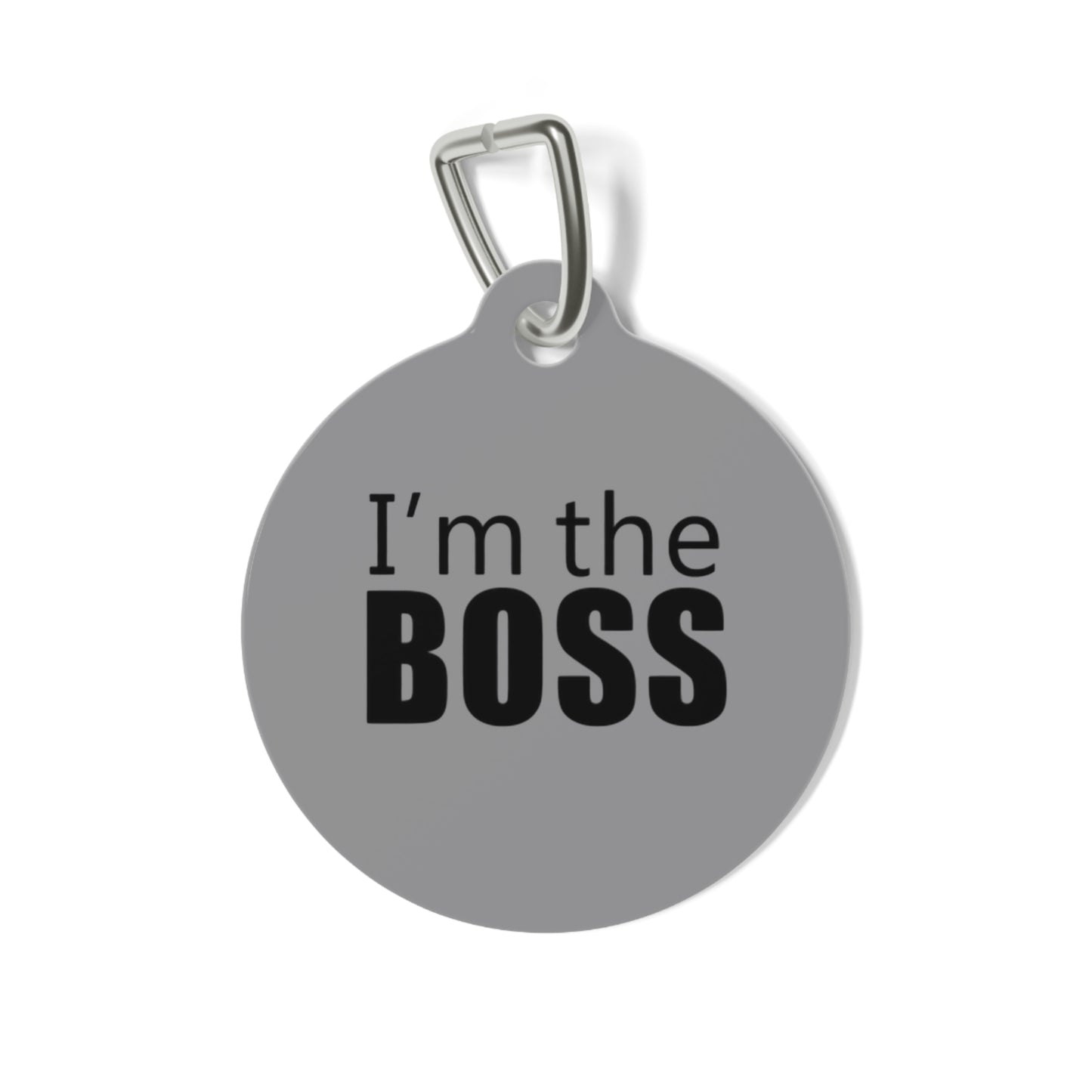 dog tag im the boss