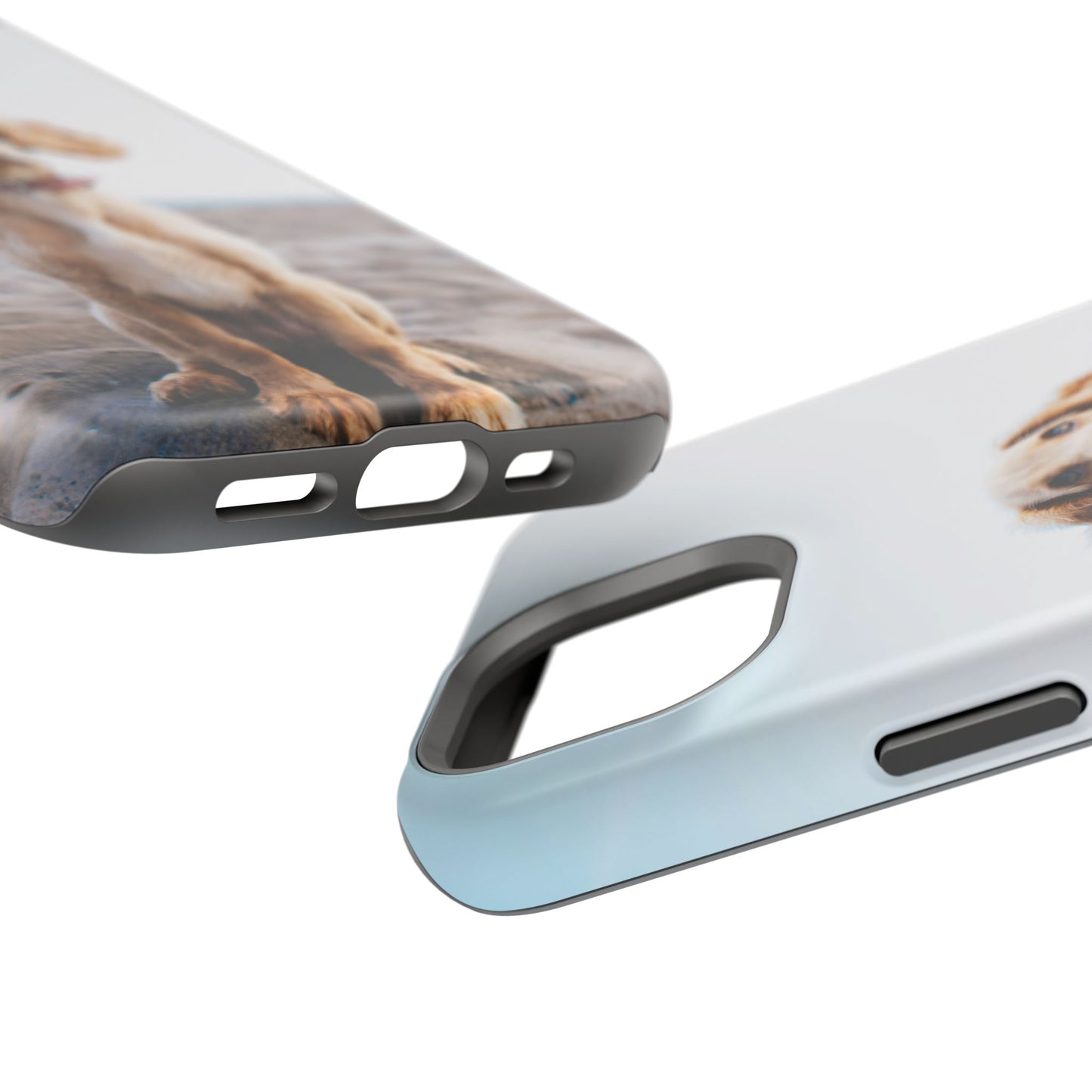 Impact-Resistant cute dog case